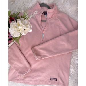 SOLD- Vineyard Vines Dust Pink Quarter Zip | M 🐳